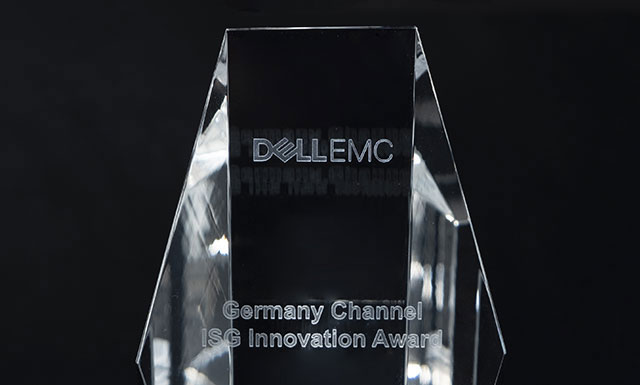 Dell EMC – Germany Channel ISG Innovation Award verliehen auf dem Dell EMC Tech Summit in Madrid