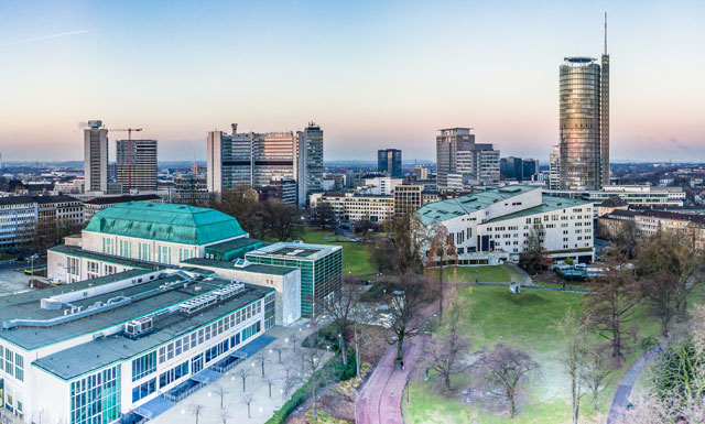 Stadtansicht von Essen