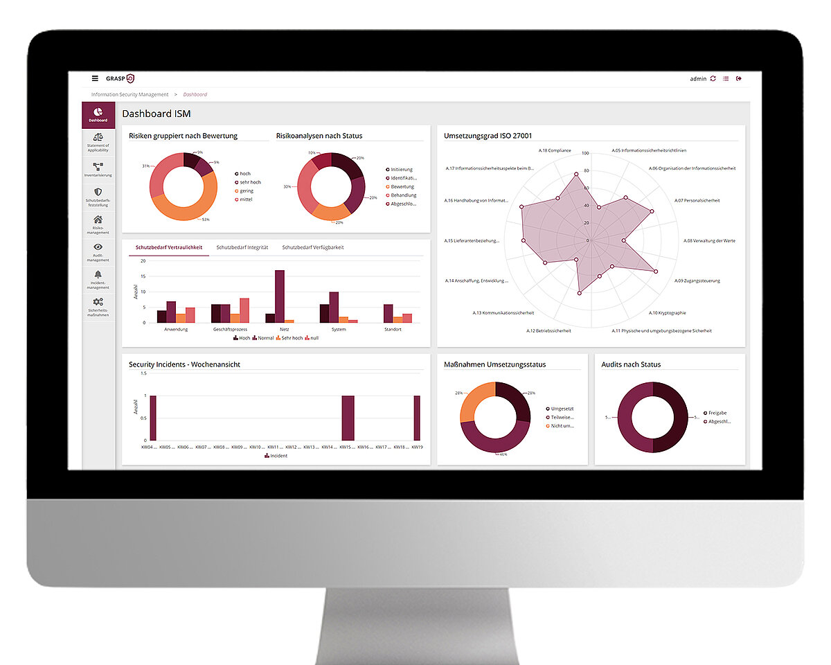 Durch GRASP werden Strukturen einmalig inventarisiert und digitalisiert. So schaffen Sie echten Mehrwert über ein integriertes Managementsystem. Durch GRASP werden Strukturen einmalig inventarisiert und digitalisiert. So schaffen Sie echten Mehrwert über ein integriertes Managementsystem.