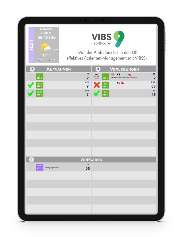 VIBS9 Software Solution Screenshot